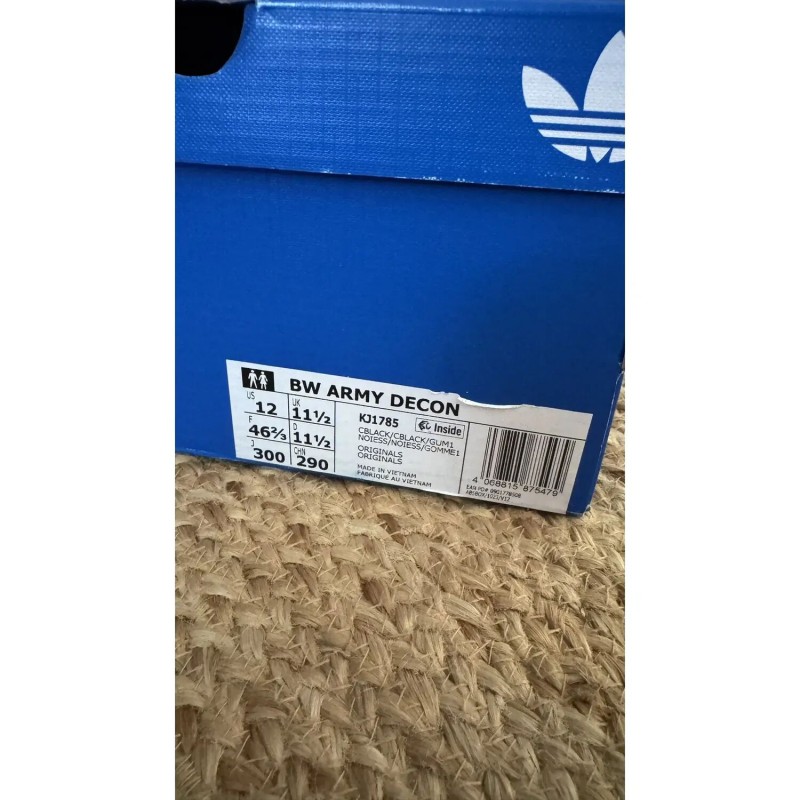Adidas BW Army Decon Black - EU 46,5 2