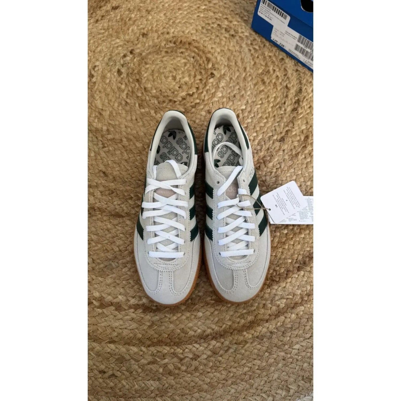 Adidas Handball Spezial Aluminium Green - EU 36