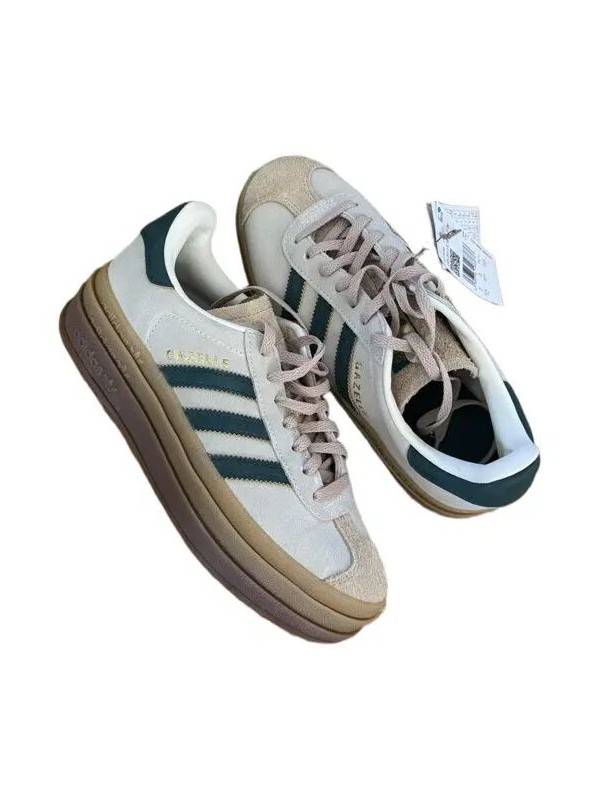Adidas Gazelle Bold Beige Green - EU 36,5