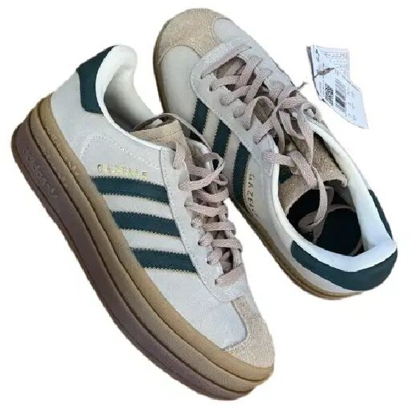 Adidas Gazelle Bold Beige Green - EU 36,5