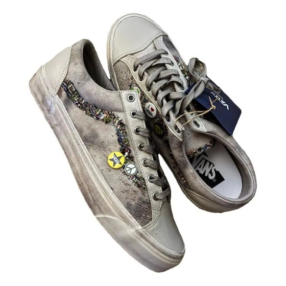 Vans LX Old Skool 36 Distressed Grey - EU 46