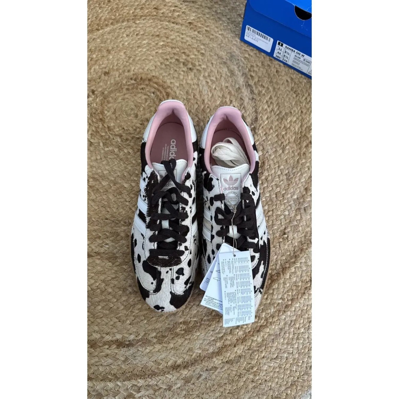 Adidas Samba Cow Print - EU 44