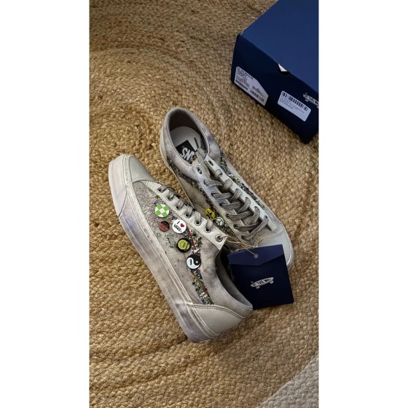 Vans LX Old Skool 36 Distressed Grey - EU 46