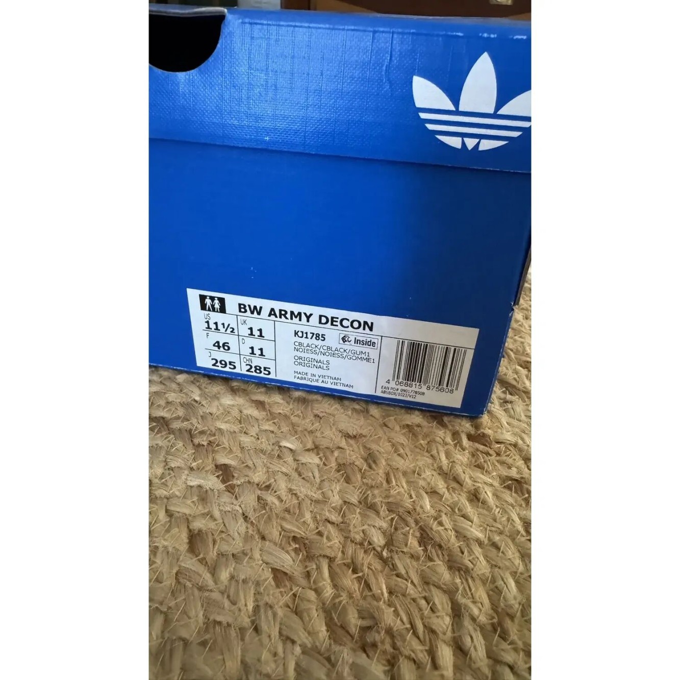Adidas BW Army Decon Black - EU 46