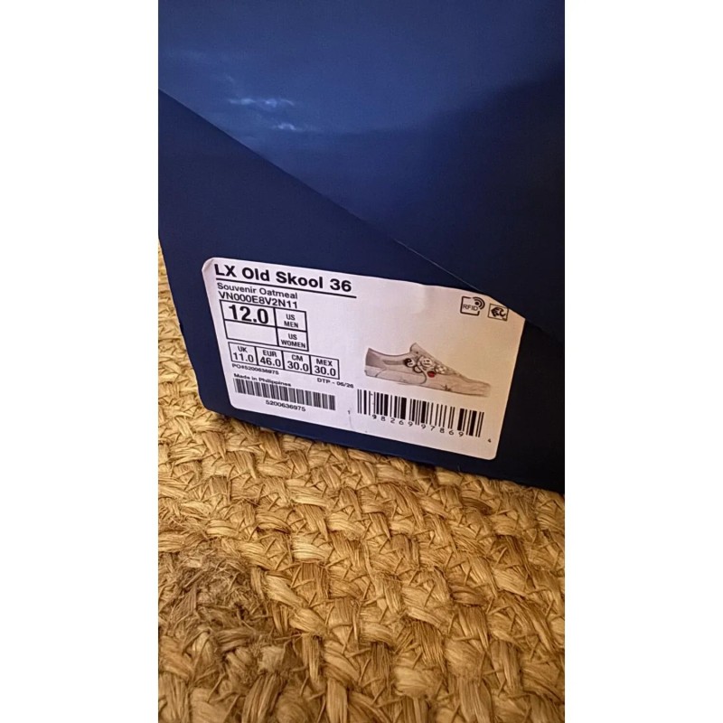 Vans LX Old Skool 36 Distressed Grey - EU 46 2