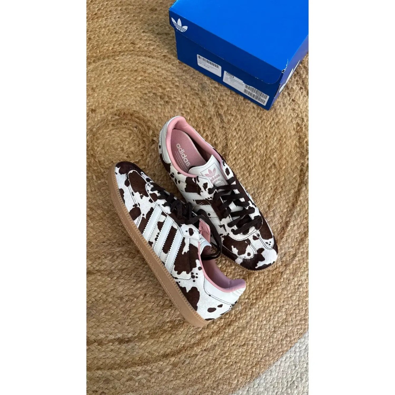 Adidas Samba Cow Print - EU 47
