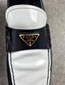 Mocassins Prada Two Tone Brushed Leather Loafers taille 42,5