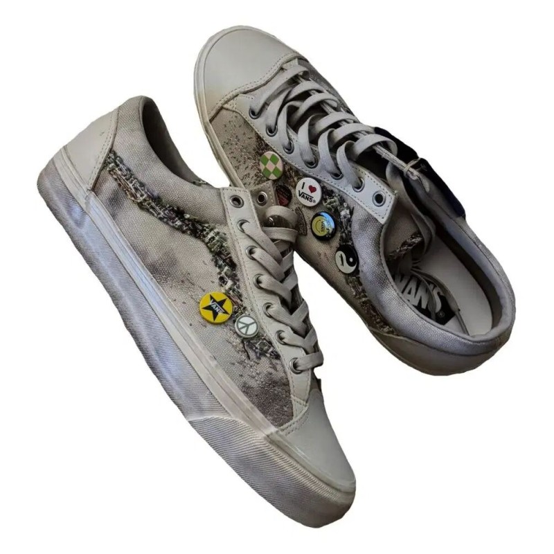 Vans LX Old Skool 36 Distressed Beige - EU 45