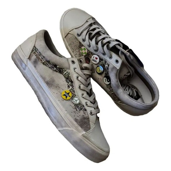 Vans LX Old Skool 36 Distressed Beige - EU 45