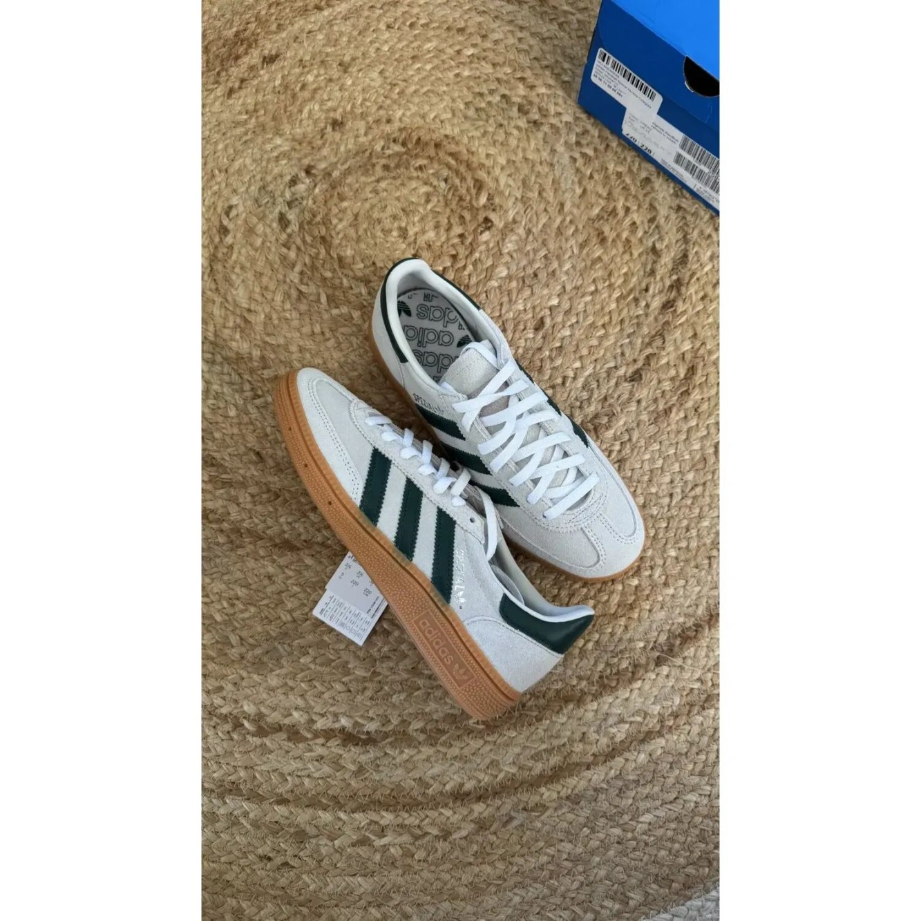 Adidas Handball Spezial Aluminium Green - EU 36