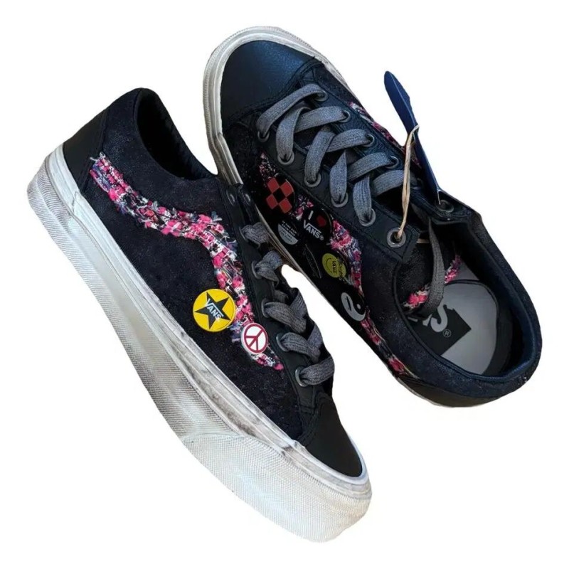 Vans LX Old Skool 36 Distressed Black - EU 36,5