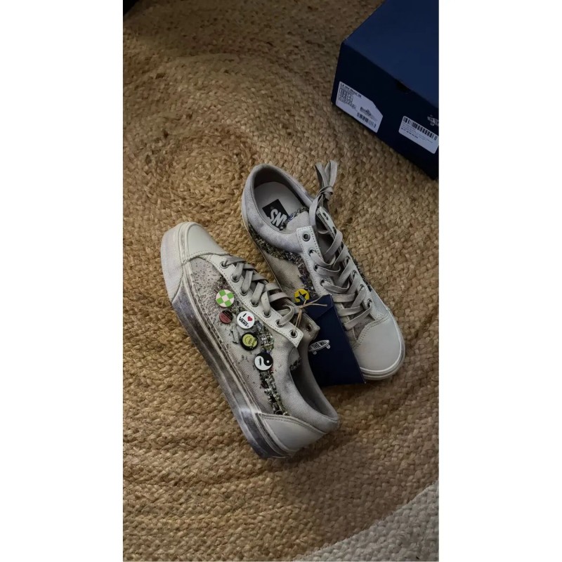 Vans LX Old Skool 36 Distressed Grey - EU 44 2