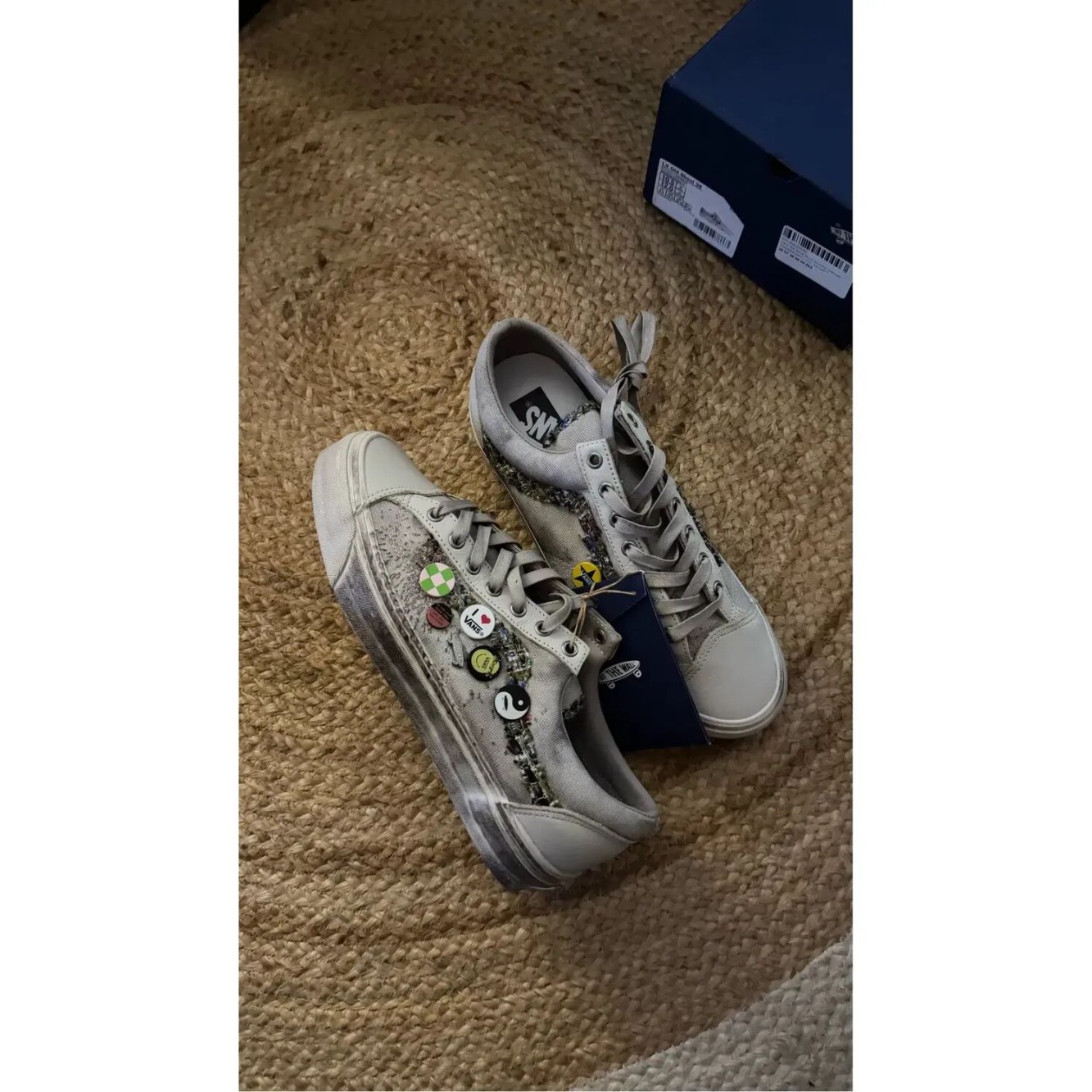 Vans LX Old Skool 36 Distressed Grey - EU 44