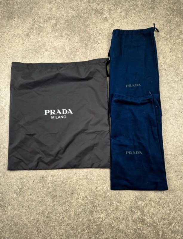 Mocassins Prada Two Tone Brushed Leather Loafers taille 42,5 2