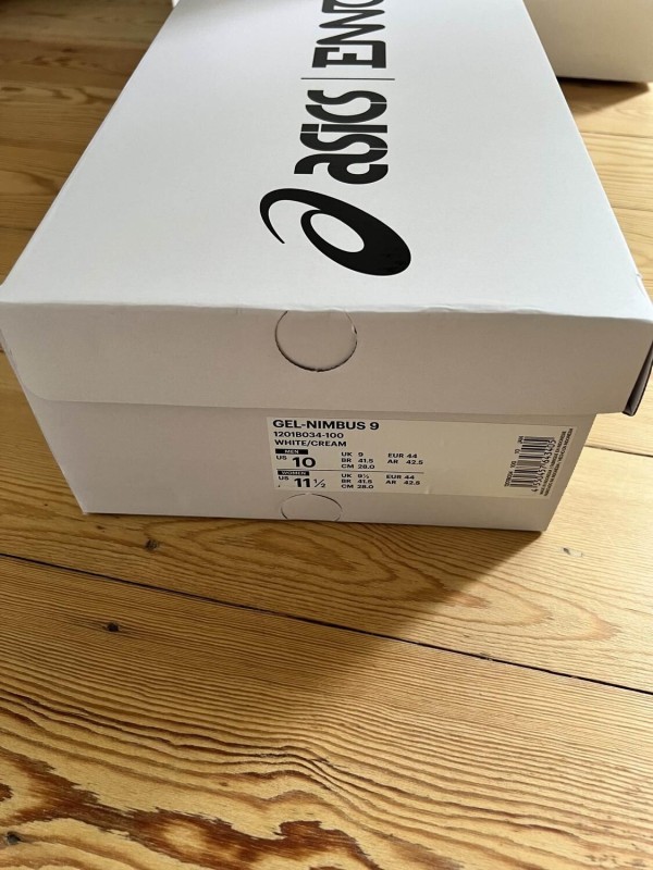 ENNOY X Asics Gel-Nimbus 9 White/Cream 2