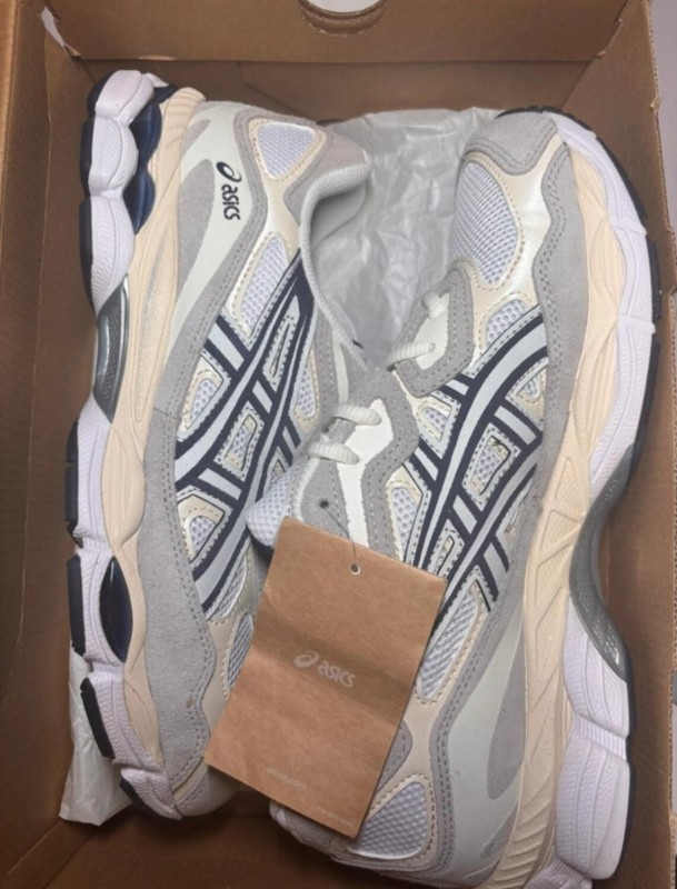 Asics gel nyc white midnight taille 43 2