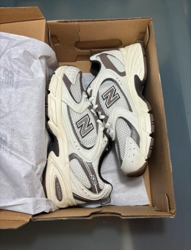 New Balance 530 Chocolate Cream White Taille 38,5 2