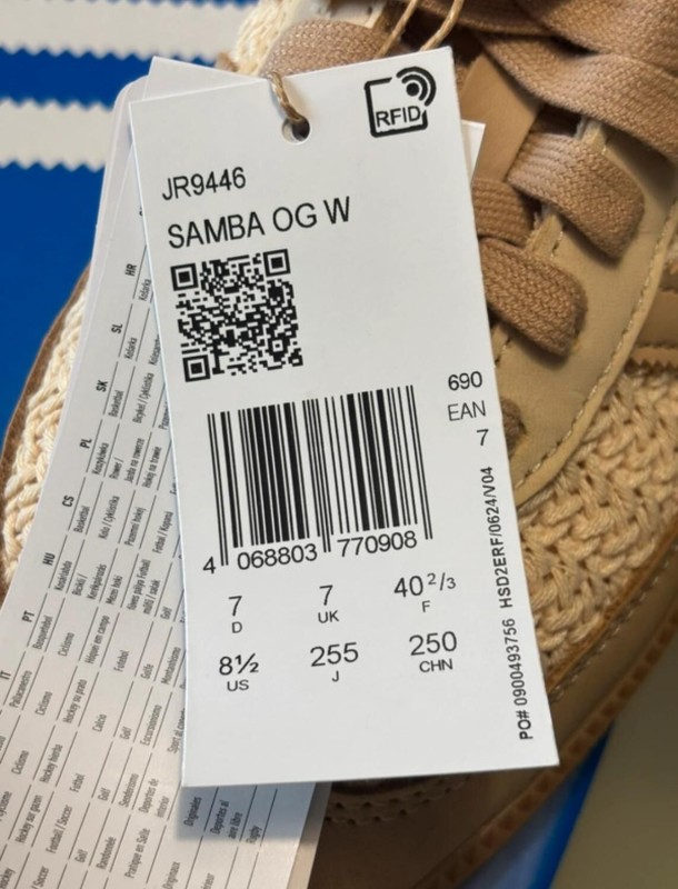 adidas samba OG sand strata taille 40,5 2