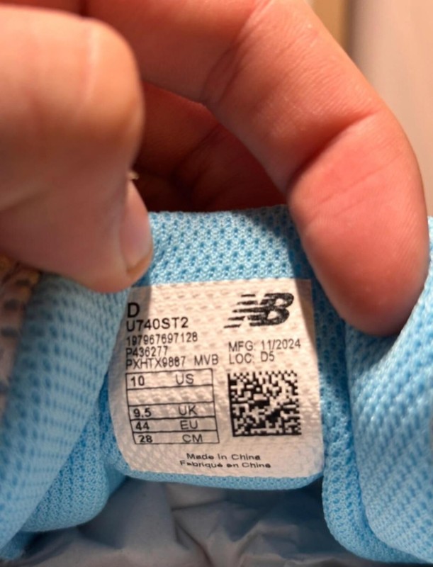 New Balance 740 blue agate taille 44 2