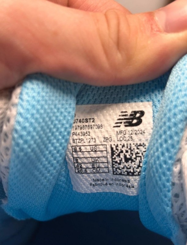 New Balance 740 blue agate taille 42 2