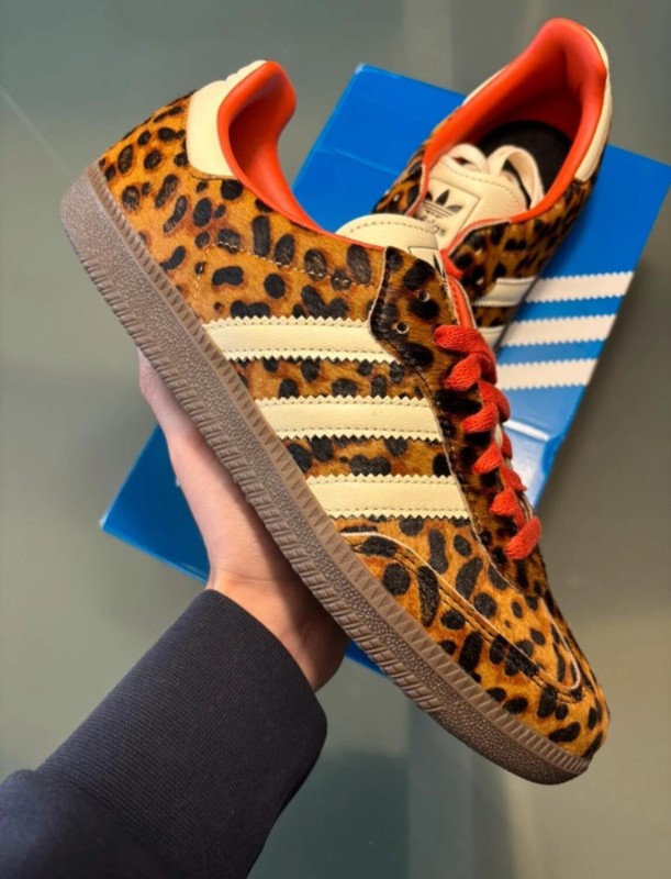 adidas samba og leopard red creme taille 36