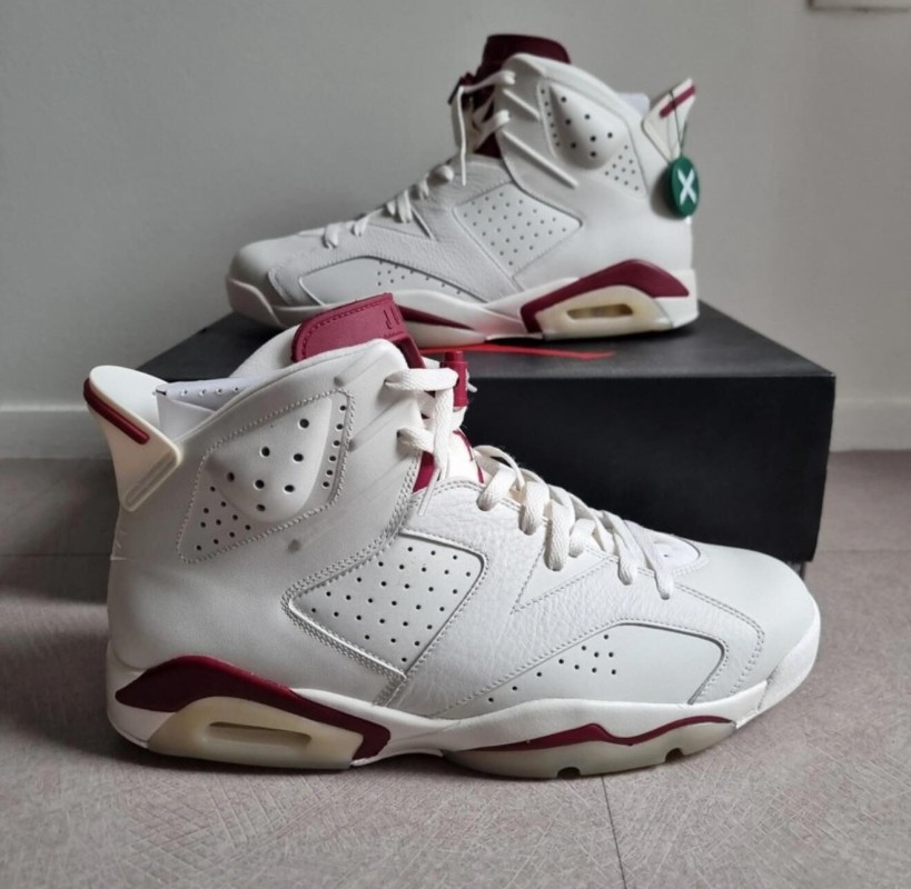 Jordan 6 "Maroon" 2015 2