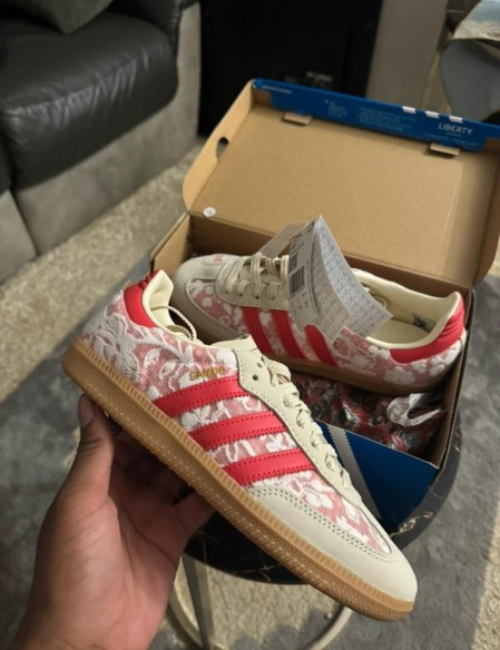 adidas samba og x Liberty london better scarlet taille 38
