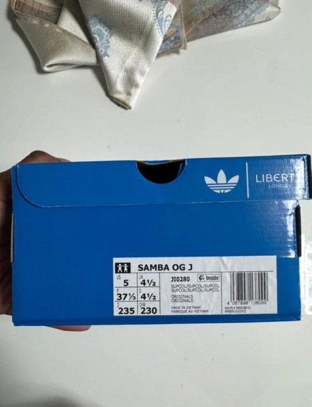 adidas samba og pink floral by liberty london taille 37
