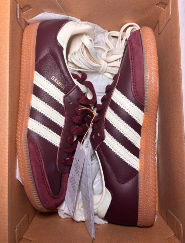 adidas samba OG marron gold metallic taille 36 2/3 2