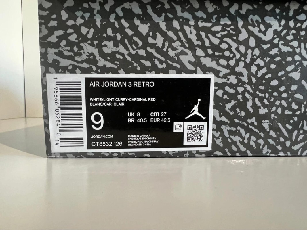 Nike Air Jordan 3 Cardinals Red 2