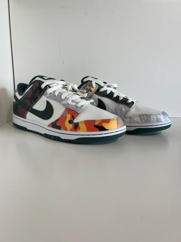 Nike Dunk low Sail Multi-Camo