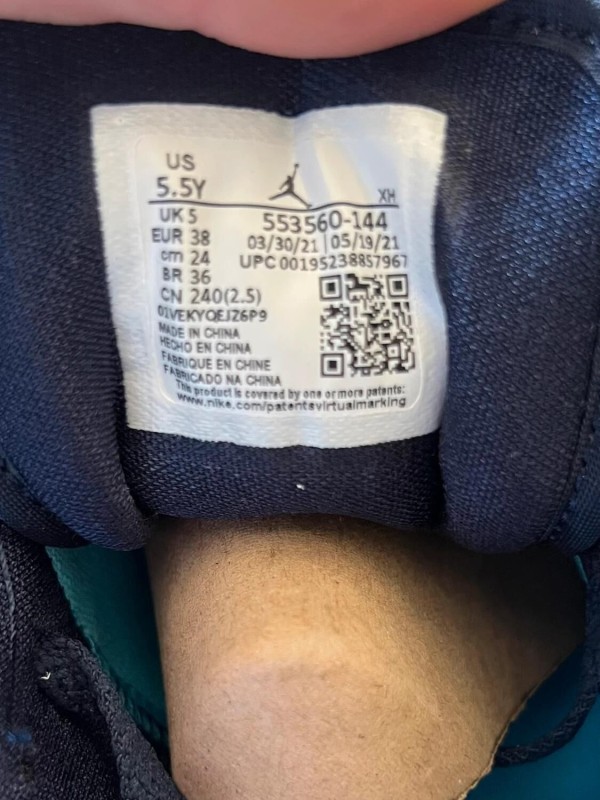 Nike Air Jordan 1 low UNC (GS) 2