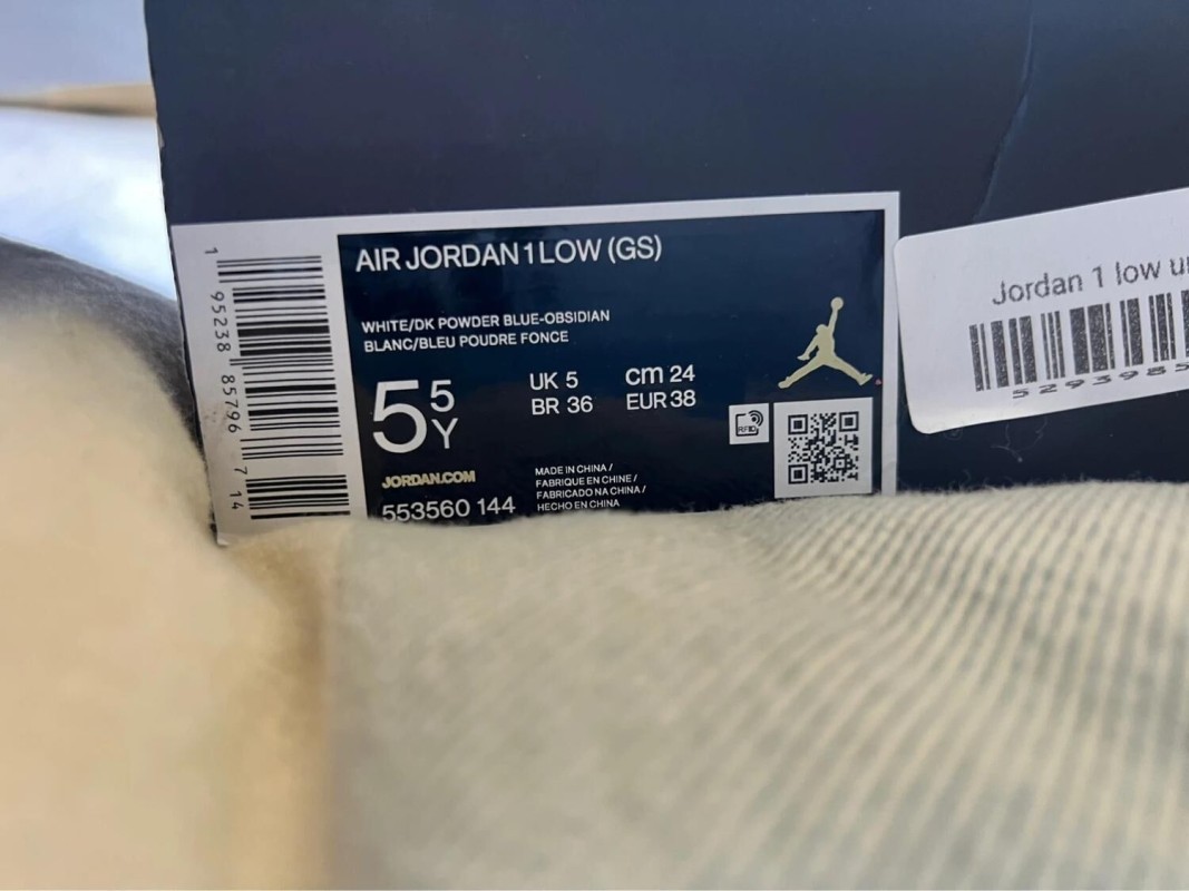 Nike Air Jordan 1 low UNC (GS) 2