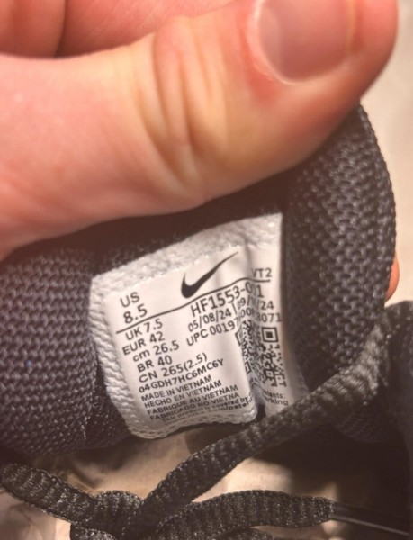 Nike vomero 5 black anthracite taille 42