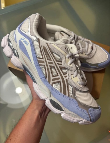 Asics gel nyc cream / cloud grey taille 43,5