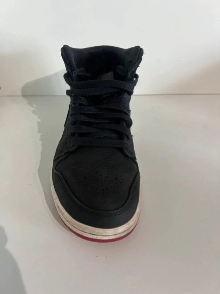 Nike Air Jordan 1 Mid Noveau Black Red