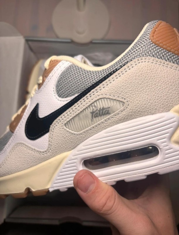 Nike air max 90 Patta particle grey coconut milk taille 42,5 2