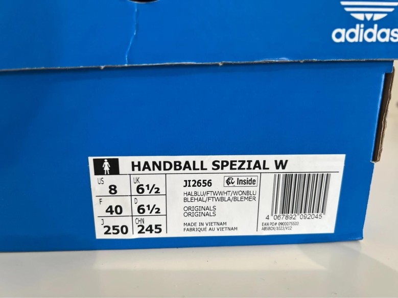 Adidas Handbal Spezial Halo Blue White Wonder Blue