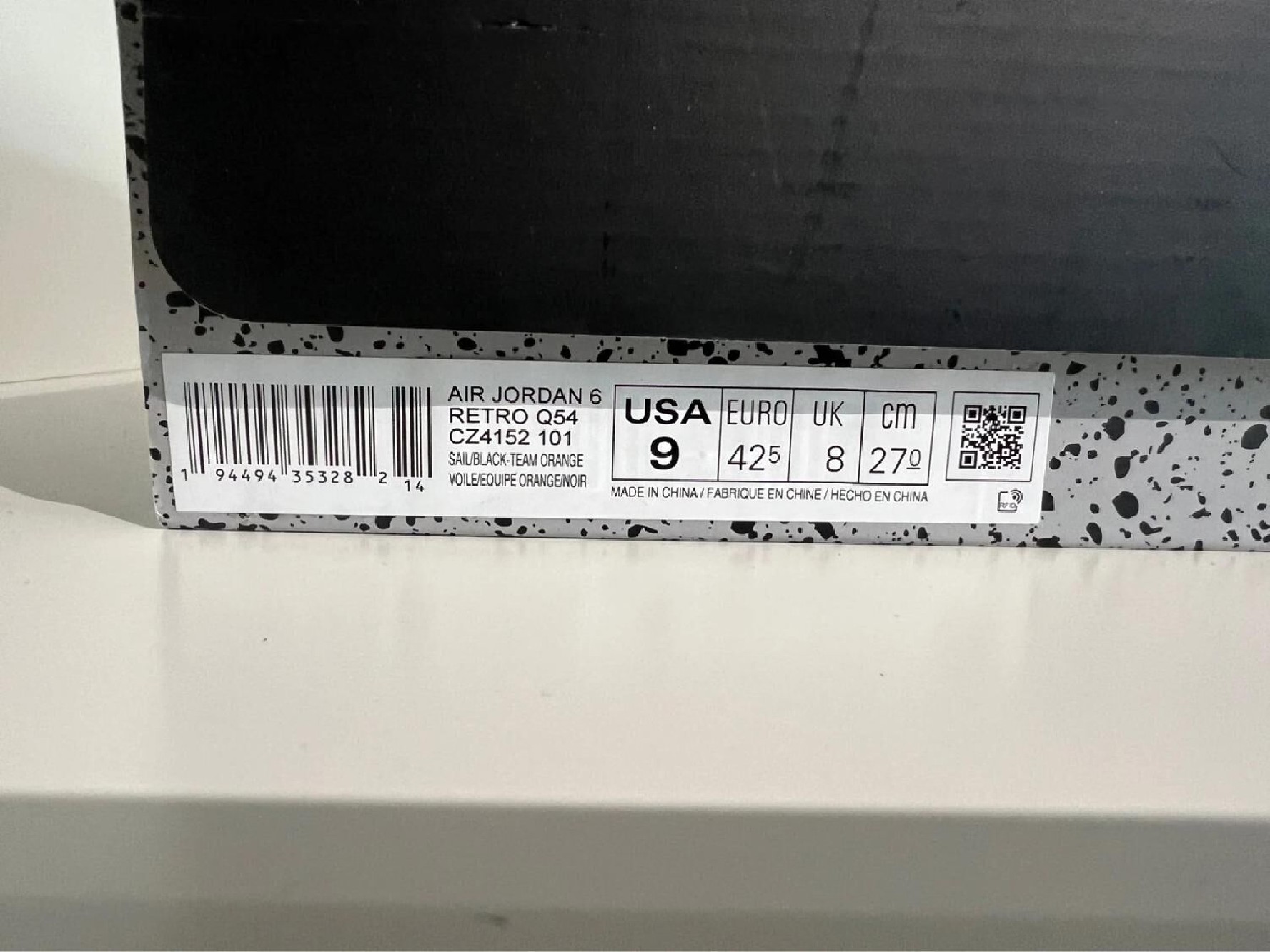 Jordan 6 Quai 54