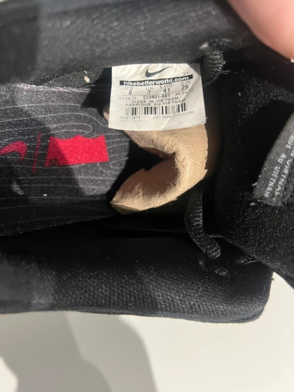 Nike SB dunk low Levi’s Black Denim 2