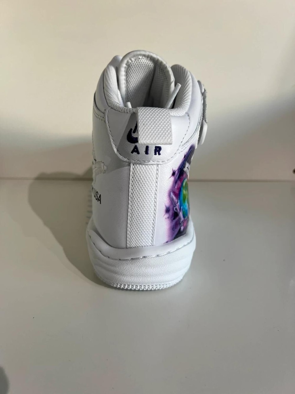 Nike Air Force 1 Mid X Off-White Graffiti White