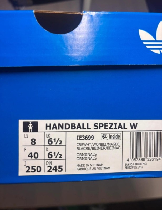 adidas handball spezial cream white beige taille 40 2
