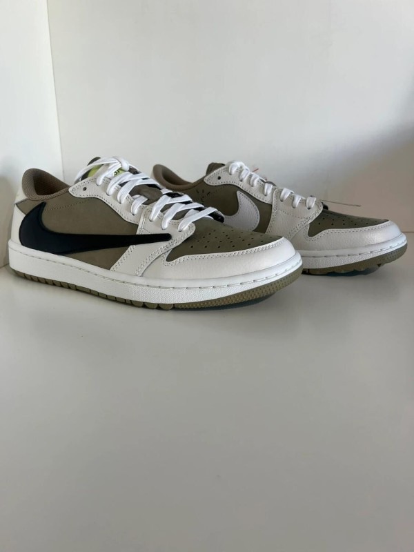 Nike Air Jordan 1 low Golf Travis Scott Neutral Olive
