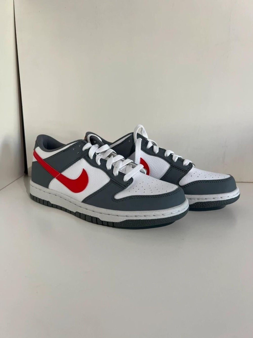 Nike dunk low Next Nature Smoke Grey Ligt Crimson (GS)