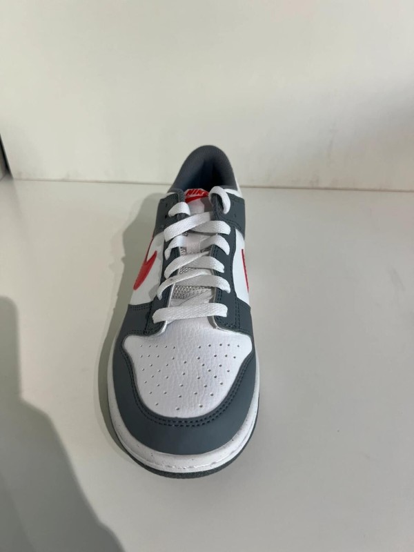 Nike dunk low Next Nature Smoke Grey Ligt Crimson (GS) 2