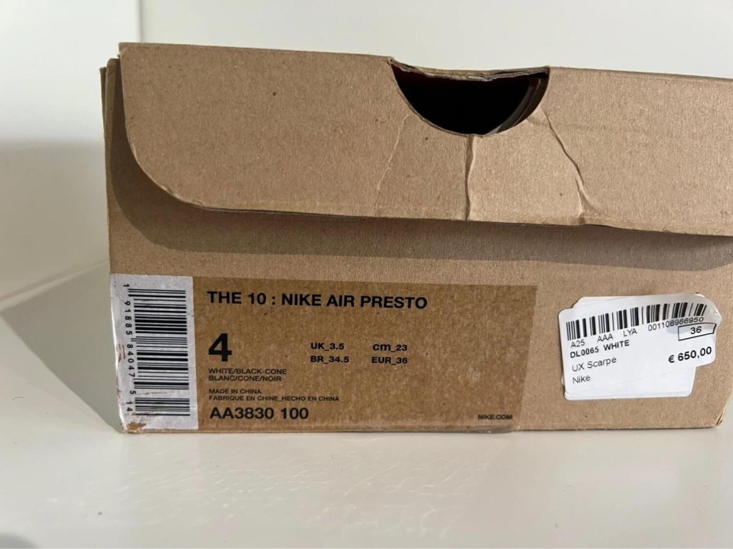 Nike Air Presto Off-White White 2