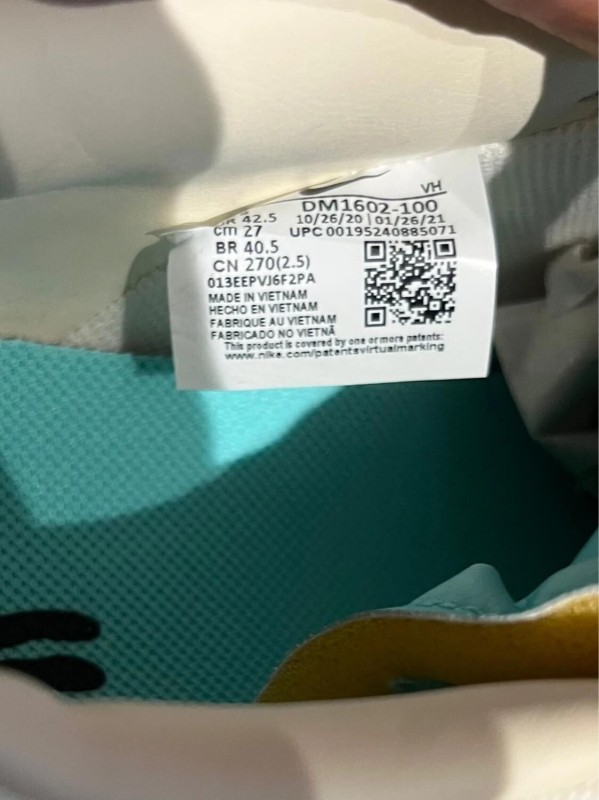 Nike Dunk low X Off-White Lot 21 2