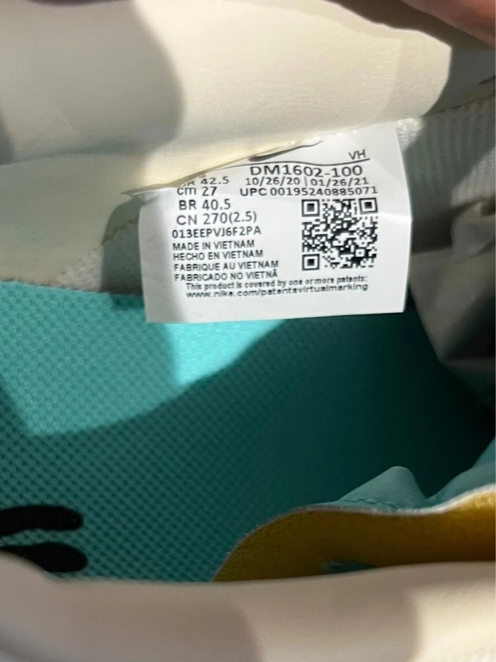 Nike Dunk low X Off-White Lot 21