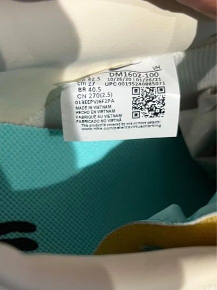 Nike Dunk low X Off-White Lot 21