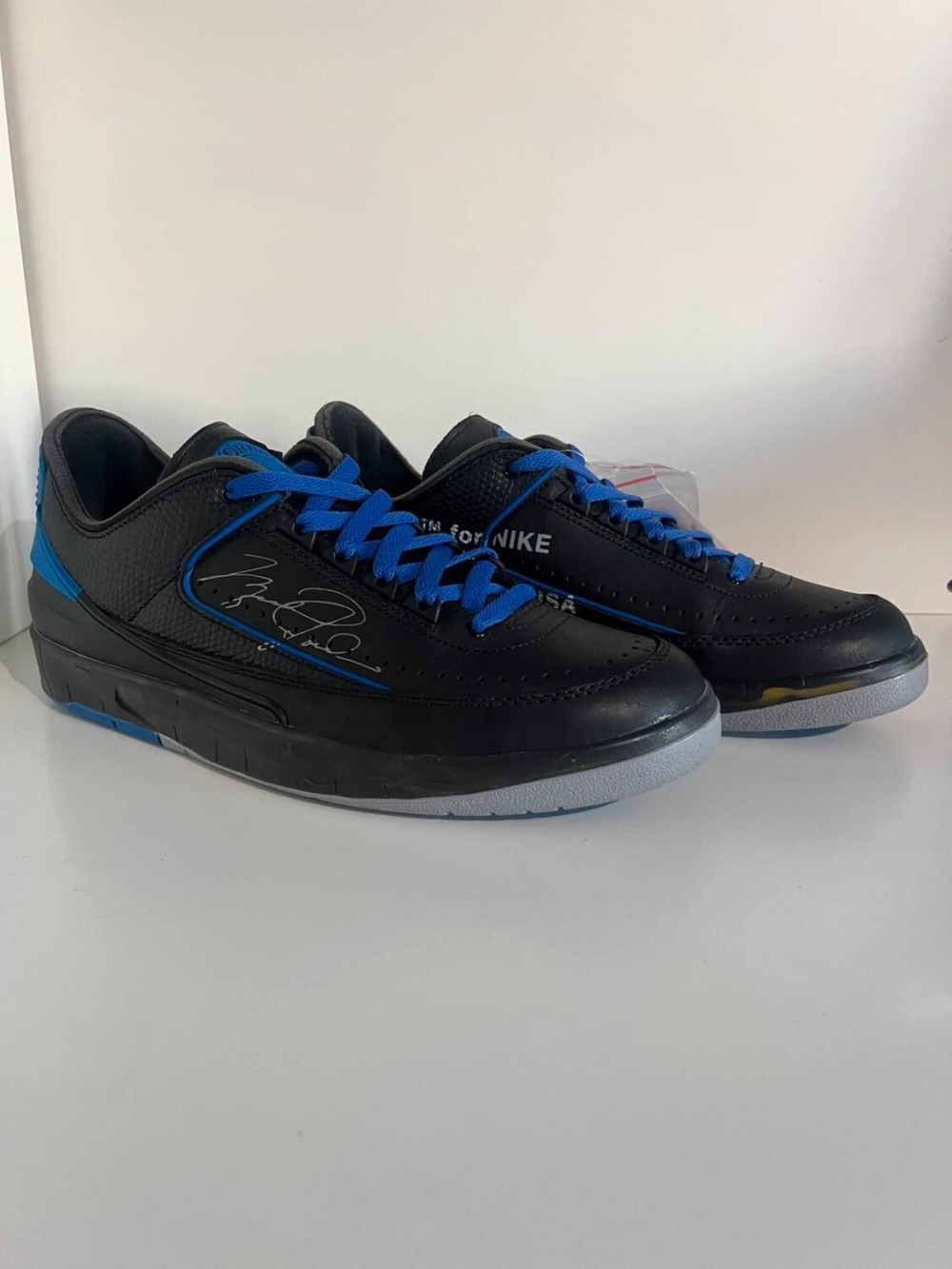 Nike Air Jordan 2 X Off-White Black Blue